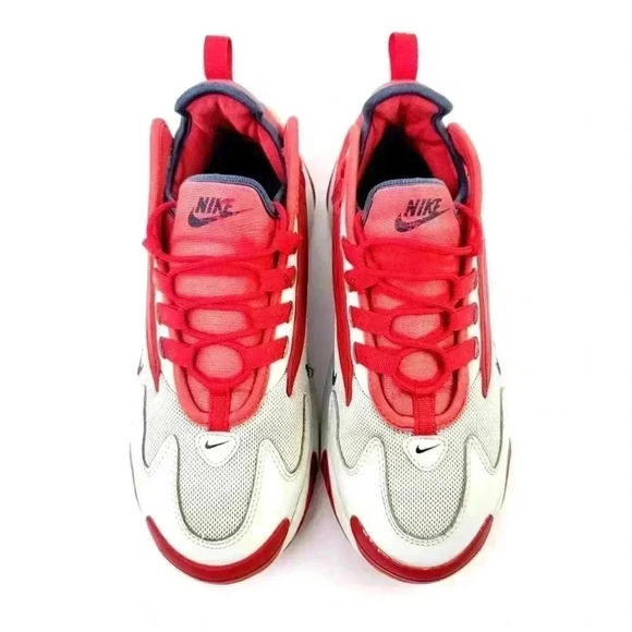 Nike Zoom 2K Off White University Red - 8/9.5 - Picture 3 of 9